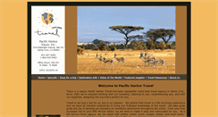 Desktop Screenshot of pacificharbortravel.com
